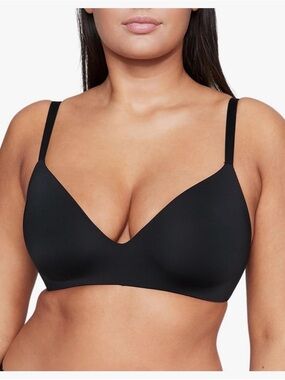 PINK Signature t-shirt bra-Black NIB 38 C * See pics